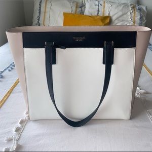 Pink, White, and Black Kate Spade Purse!